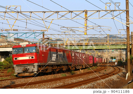EH500形「金太郎」牽引の貨物列車 EH500形「金太郎」牽引の貨物列車 90411186