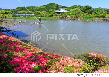 【愛媛県】晴天の南楽園 【愛媛県】晴天の南楽園 90411379