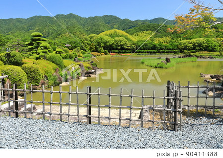 【愛媛県】晴天の南楽園 【愛媛県】晴天の南楽園 90411388