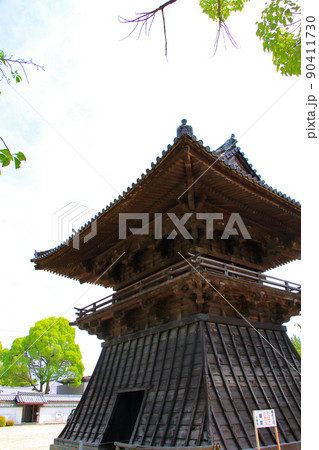 岡崎市、大樹寺鐘楼の風景 岡崎市、大樹寺鐘楼の風景 90411730