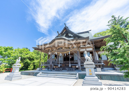 《佐賀県》晴天の鏡山稲荷神社・鏡山神社 90414283