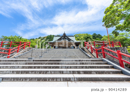 《佐賀県》晴天の鏡山稲荷神社・鏡山神社 90414289