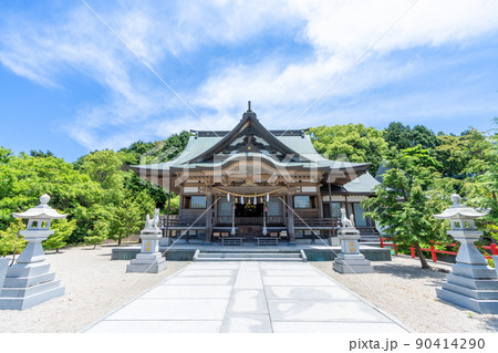 《佐賀県》晴天の鏡山稲荷神社・鏡山神社 90414290