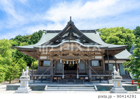 《佐賀県》晴天の鏡山稲荷神社・鏡山神社 90414291