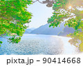夏イメージ「水彩画風」 90414668