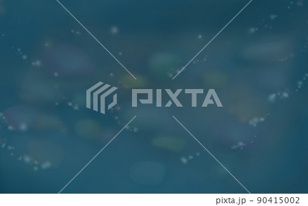 水中に沈む石のイラスト(4) 水中に沈む石のイラスト(4) 90415002