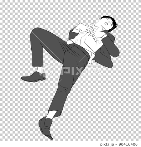 酔いつぶれて眠るビジネスマン 酔いつぶれて眠るビジネスマン 90416406
