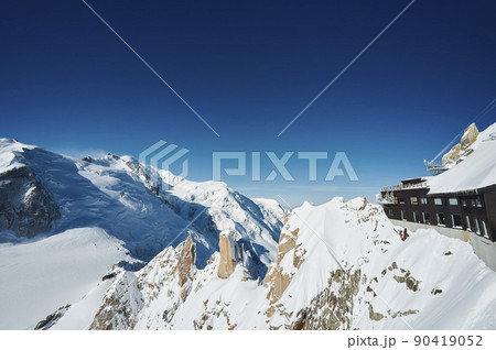 Landscape of Aiguille du Midi, Chamonix Mont Blanc valley, France Landscape of Aiguille du Midi, Chamonix Mont Blanc valley, France 90419052