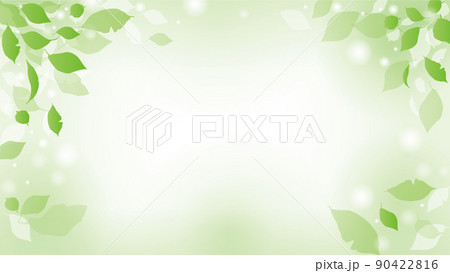初夏のキラキラ輝く背景素材 90422816