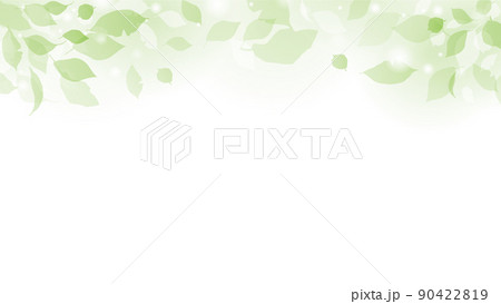 新緑の淡い背景素材 新緑の淡い背景素材 90422819