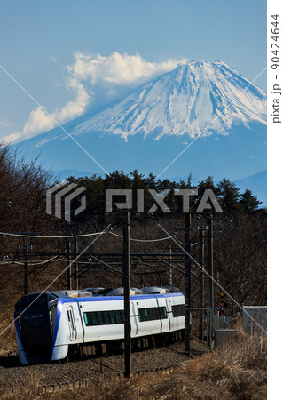 富士山とあずさ 90424644