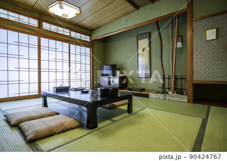 日本旅館客室 湯原温泉 岡山県真庭市 日本旅館客室 湯原温泉 岡山県真庭市 90424767