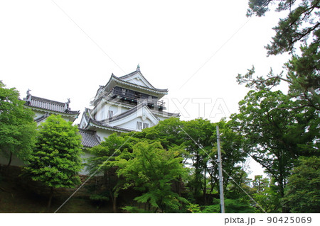 岡崎市、岡崎城の風景 90425069