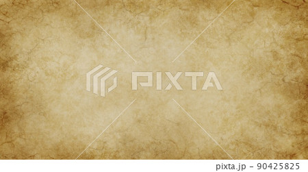 羊皮紙のような手描き背景 テクスチャ ヴィンテージ 90425825