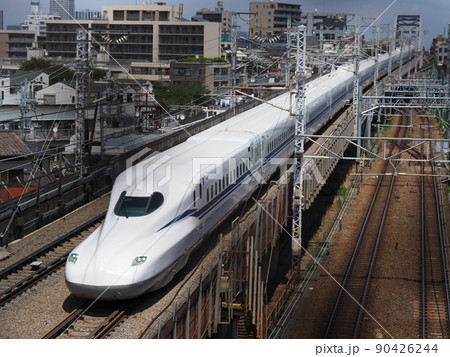 新幹線N700S　J28編成　西馬込跨線橋にて 90426244