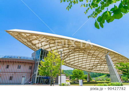 鞍ケ池公園、緑あふれる風景〈愛知県豊田市〉 90427782