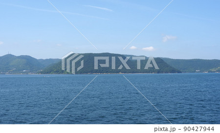 海から望む五色台紅峰 90427944
