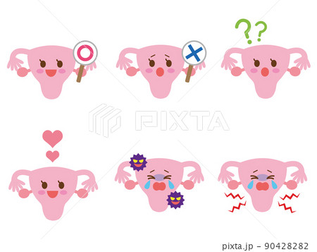 子宮のキャラクター 90428282