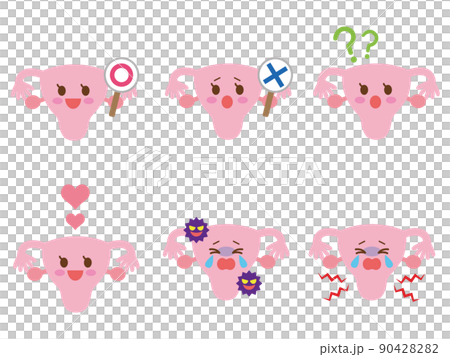 子宮のキャラクター 90428282