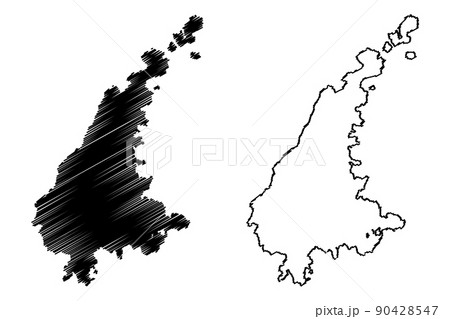 Rajsamand district (Rajasthan State, Republic of India) map vector illustration, scribble sketch Rajsamand map Rajsamand district (Rajasthan State, Republic of India) map vector illustration, scribble sketch Rajsamand map 90428547