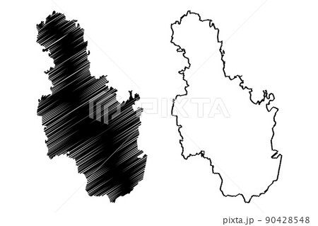 Ramanagara district (Karnataka State, Republic of India, Bangalore Division) map vector illustration, scribble sketch Ramanagara map Ramanagara district (Karnataka State, Republic of India, Bangalore Division) map vector illustration, scribble sketch Ramanagara map 90428548