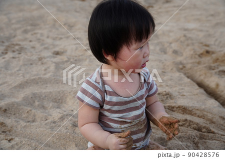 砂 すな 子供 90428576
