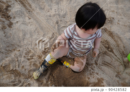砂 すな 子供 90428582