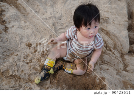 砂 すな 子供 90428611