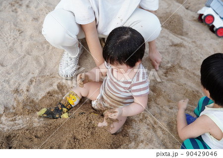 砂 すな 子供 90429046