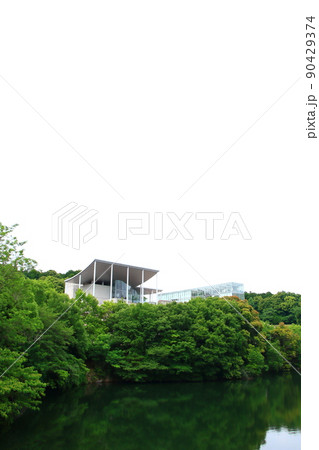 岡崎市、岡崎市美術博物館の風景 90429374