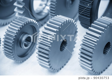 The group of pinion gear spare parts. 90430753