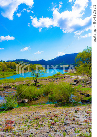 田瀬湖（岩手県） 90432821