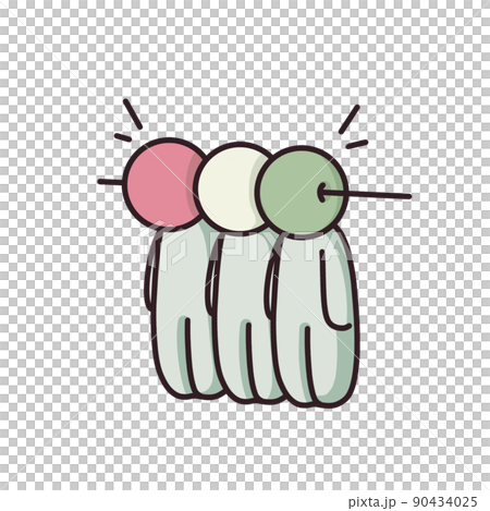 3色ダンゴの人たち 3色ダンゴの人たち 90434025