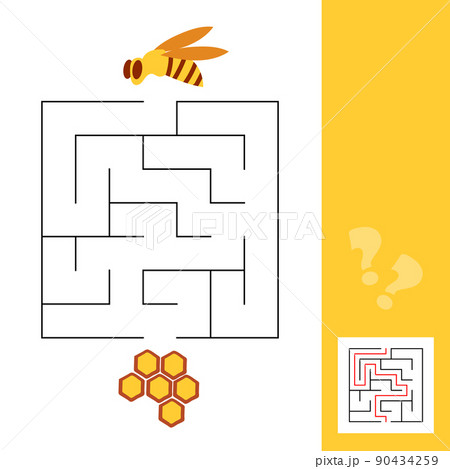 Online Maze games for Young Children: Bee