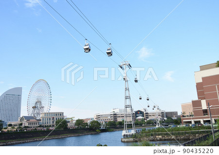 運河を渡る YOKOHAMA AIR CABIN 運河を渡る YOKOHAMA AIR CABIN 90435220
