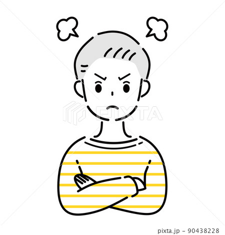怒る 男性 怒る 男性 90438228