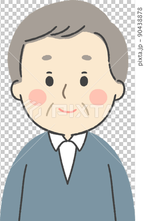 高級男性上半身 高級男性上半身 90438878