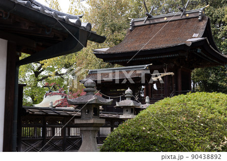 EOSR6.岡山倉敷、本殿の阿智神社。 90438892