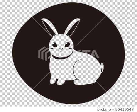 Cute rabbit illustration 90439547