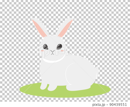 かわいいうさぎ　イラスト 90439551