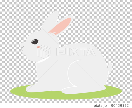 Cute rabbit illustration 90439552