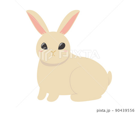 かわいいうさぎ　イラスト 90439556