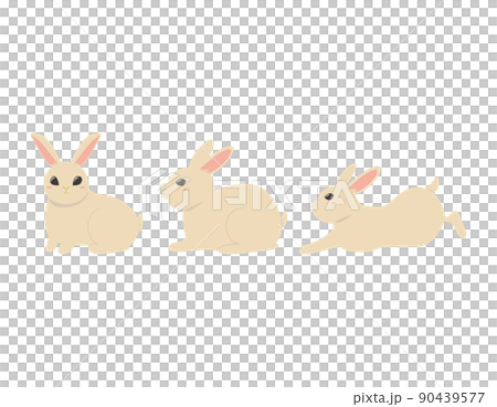 Cute rabbit illustration 90439577