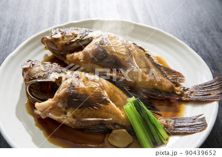 かさごの煮つけ 煮魚 和食 かさごの煮つけ 煮魚 和食 90439652
