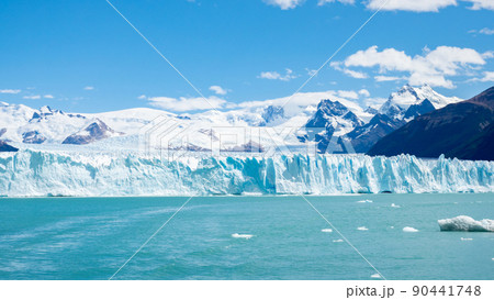 氷河　地球温暖化 90441748