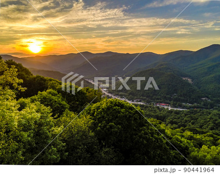 beautiful nature scenery in maggie valley north carolina 90441964