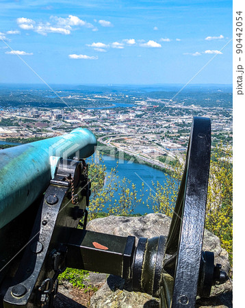 Chattanooga, Tennessee, USA views from Lookout mountain 90442054