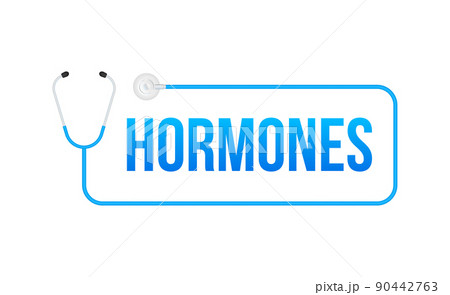 Blue medicine concept sign on white background. Vector illustration 90442763