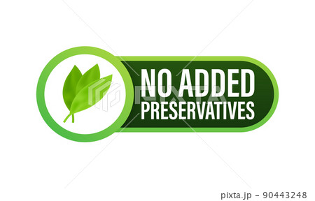 No added preservatives, great design for any purposes. Vector illustration 90443248
