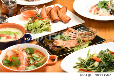 エスニック料理　集合 90443562